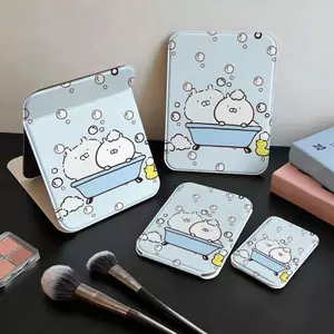 Phòng tắm bong bóng Gương Trang Điểm Gập Đẹp Hiện Đại, Phong Cách Hàn Quốc