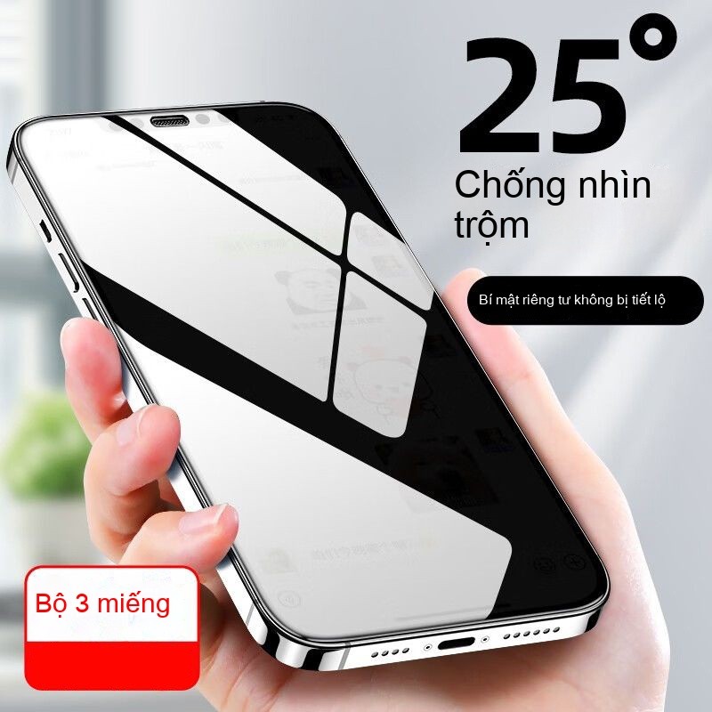 Dán kính cường lực iPhone17Air iPhone15Pro không bụi chống nổ chống lọt