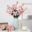 Hoa Ly Giả Cao Cấp Công Nghệ In 3D Cảm Giác Thật 72cm Bó Hoa Bách Hợp Decor Bình Cao Phòng Khách Trang Trí Đám Cưới Sang Trọng (1 Cành 3 Đầu Hoa)