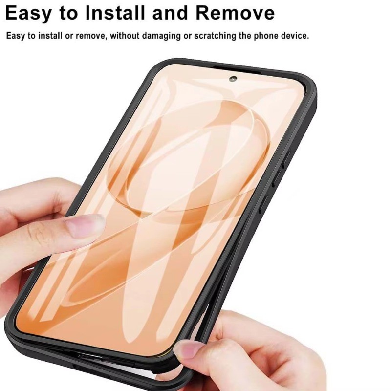 Tương thích cho Redmi K90 Pro Max Redmi K90 Cover 360 độ Vỏ bọc toàn bộ hai mặt Protetcion Vỏ điện thoại mỏng Acrylic mềm