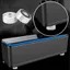 CATMALLER88 1 / 4 Chân đế loa gai, Tấm lót chân cách ly sốc, Chân đế khuếch đại HIFI S / M / L hợp kim nhôm cho loa Bộ khuếch đại CD