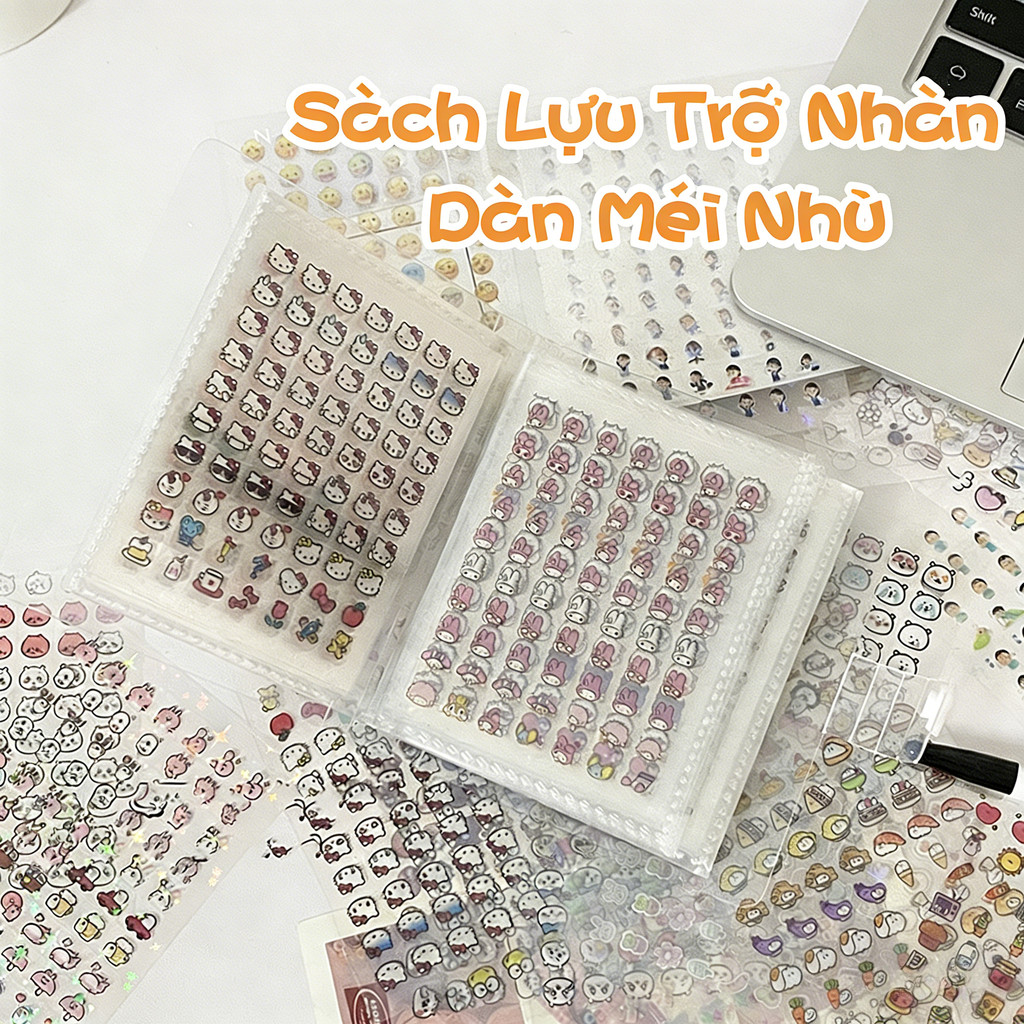 ✈️Giao Hàng 24h✈️ Biểu tượng cảm xúc dễ thương Nhãn dán trong suốt Album Tài khoản tay Nhãn dán DIY Cup Notebook Deals Cung cấp