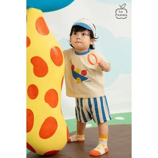 La pomme SS26.T3.2 BST Bộ cộc, bộ ba lỗ kid cho bé
