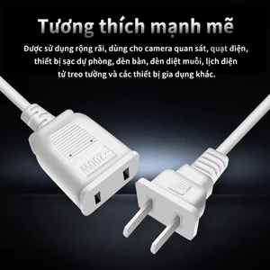 Dây nguồn nối dài dùng cho camera 2 lõi 5m
