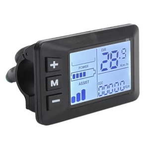 EDB * Đồng hồ đo tốc độ xe đạp đa năng có giám sát thời gian thực cho xe điện 24V 36V 48V và màn hình LCD trong suốt