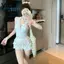 Bikini YICA dành cho nữ, thiết kế eo cao gợi cảm, thoải mái cho kỳ nghỉ biển