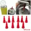PUSKY 10 Cái Bộ Chuyển Đổi Đầu Phun Butan Chuyển Đổi Bình Cassette Thành Bể Bơm Hơi Đầu Nối Đầu Phun Khí Để Đổ Đầy VN