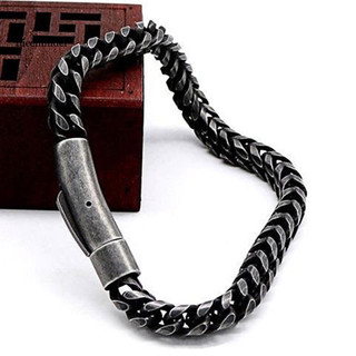 Vòng tay punk bằng thép không gỉ - phù hợp mặc hàng ngày và làm quà tặng dịp đặc biệt