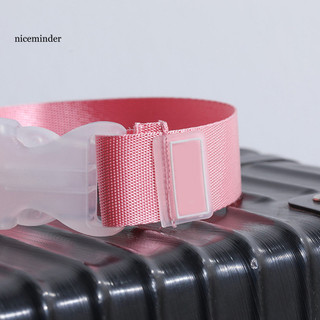 ZNCE _ Khóa vali có dây buộc kẹp di động Dây đeo túi du lịch bằng Nylon có khóa an toàn – Dây đeo hành lý tối giản bền bỉ di động cho vali cho khu vực Đông Nam