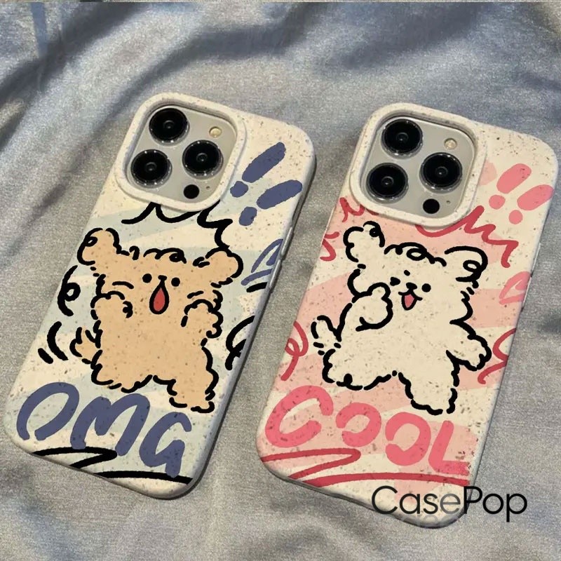 Ốp Cặp Đôi Chuột Graffiti Cho iPhone 11-17 Pro Max