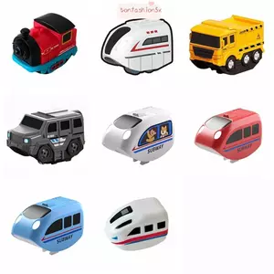 ITRUMPET Đường ray từ tính Xe lửa, Đồ chơi thông minh lái xe ổn định mượt mà Đồ chơi đường sắt, Đồ chơi đúc xe lửa từ tính bằng nhựa vui nhộn Quà tặng trẻ em