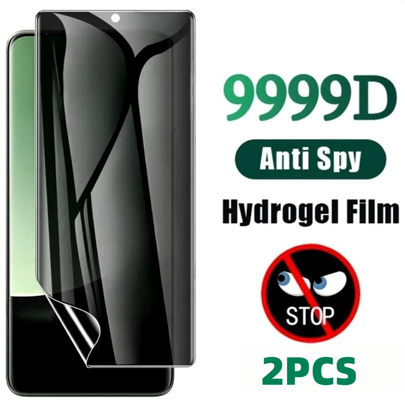2 Chiếc Hydrogel Mềm Cho Tecno Spark Slim 50 40C 40 Pro + Pro Matte Và Chống Gián Điệp Bảo Vệ Màn Hình Riêng Tư Cho Tecno Spark 30C 30 Pro 5G 4G HD Phim Hydrogel Chống Ánh Sáng Xanh
