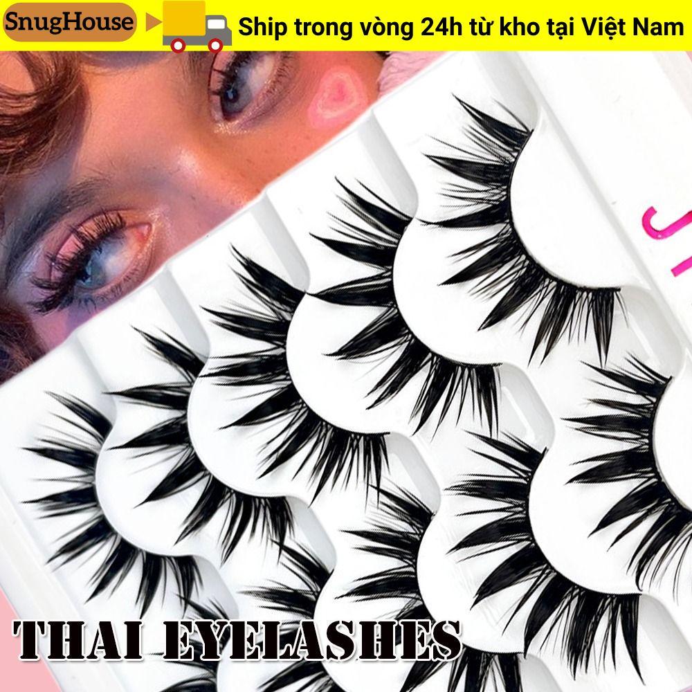 SNUGHOUSE Lông Mi Giả Có Thể Tái Sử Dụng Nối Dài Dây Mềm Handmade Thủ Công Lông Mi Thái