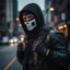 Mũ trùm đầu Balaclava - Bảo vệ mặt khi trượt băng và đi xe đạp