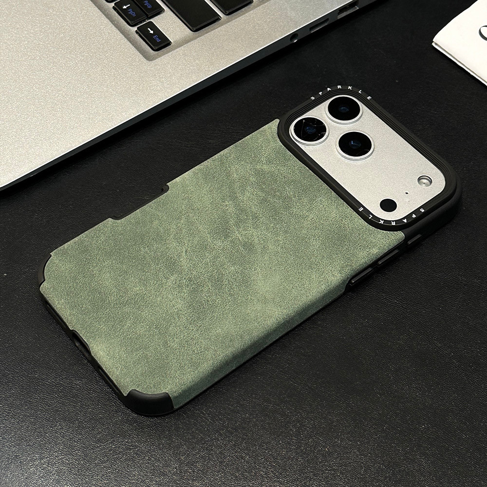 Ốp Điện Thoại Da Nhung Hươu Cho iPhone 17 Pro Max 16 15 14 13 Vỏ Bảo Vệ Chống Sốc