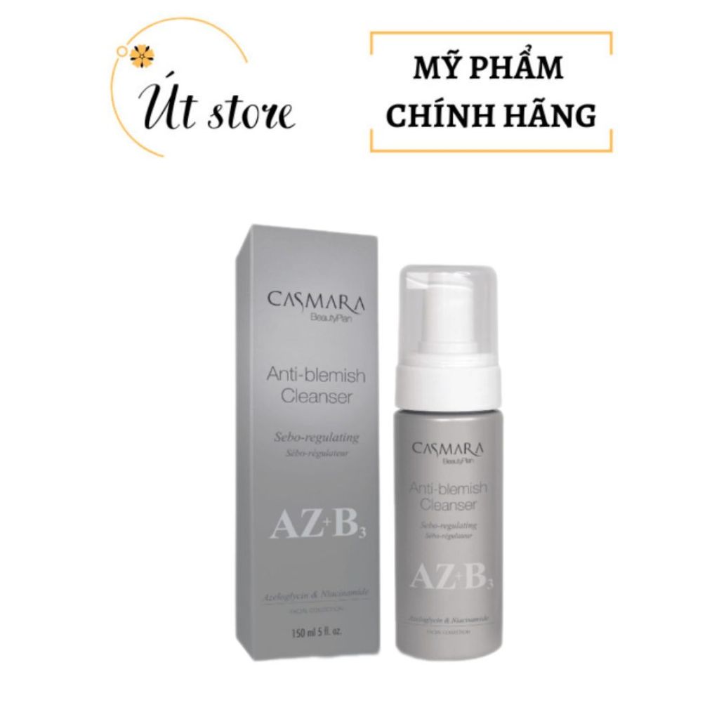 Sữa rửa mặt cho da dầu mụn CASMARA Anti-Blemish Cleanser (150ml) - ÚT STORE