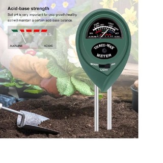 Máy Đo PH Đất 3 Trong 1 – Thiết Bị Đo Ánh Sáng, Độ Ẩm Và Độ Axit Đất Cho Vườn Cây, Nhà Kính