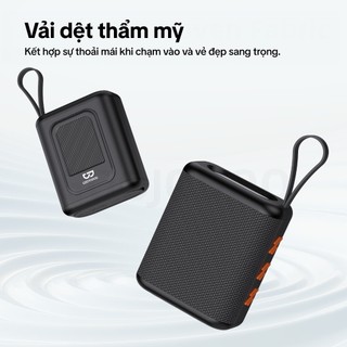 Loa Bluetooth GOOJODOQ TWS, đèn RGB, chất lượng âm thanh Hi-Fi, hỗ trợ thẻ TF/USB Thời lượng pin dài