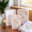 Tui Giấy đựng Quà Hồng Hình Cún Bông Dễ Thưởng Kẻ Sọc Xanh Hồng Cherry, Nơ TU77