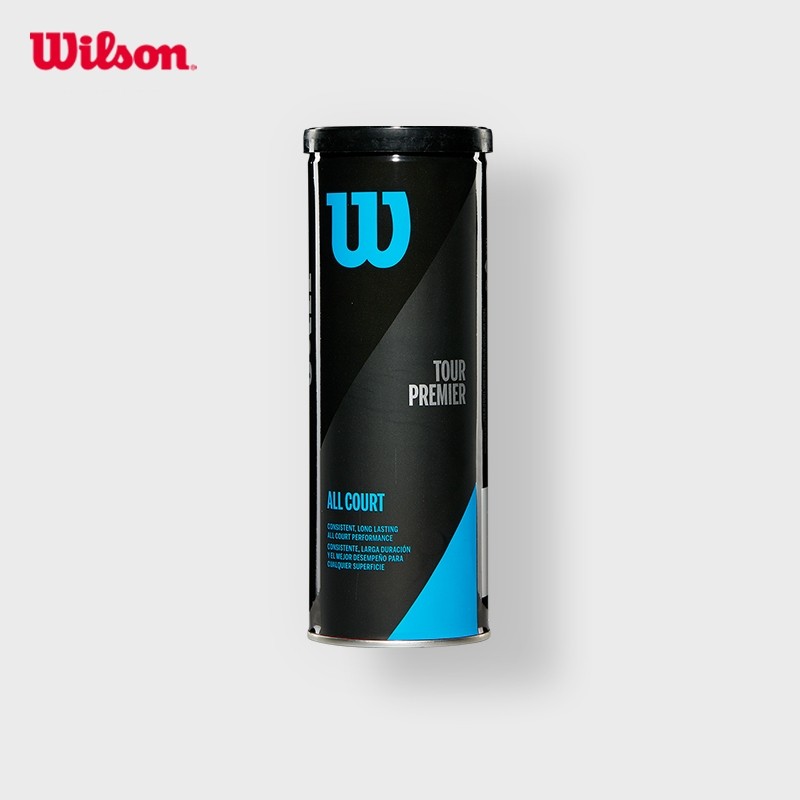 Wilson Tour Premier All Court Set 12 Banh Tennis 3 Ball Can WRT109400