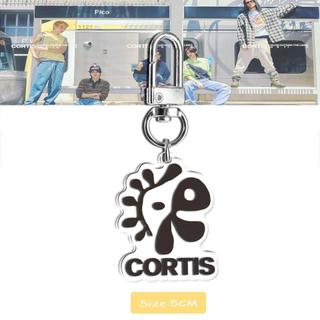 Kpop CORTIS Keychain Acrylic Color Outside The Lines Album KEONHO JUHOON SEONGHYEON JAMES MARTIN Keyring Bag Fan