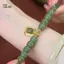 Vòng tay và dây chuyền phong cách retro Trung Hoa, giả ngọc đính hạt kim cương giả - Quà tặng sang trọng dành cho nàng