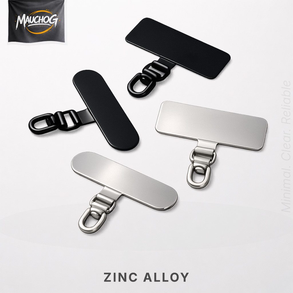 Tag Hợp Kim Mỏng Siêu Bền Xoay 360 Độ Cho Dây Đeo Điện Thoại