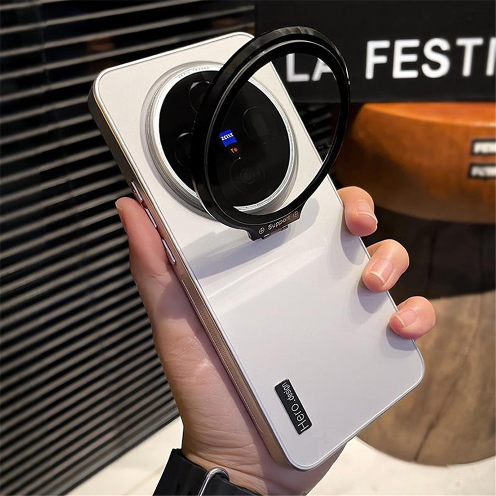 Camera che phủ toàn bộ vỏ điện thoại cho Vivo X300 X200 X100 X90 Pro / Ultra X200S X100S X90S Vỏ bảo vệ khung kim loại ẩn Vỏ bảo vệ cao cấp nhẹ mờ chống rơi