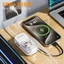 Yoo Nhiều Thiết Bị Sạc 3 Loại C 3 USB A Cổng Sạc Đồng Thời Nhẹ Cho Du Lịch Nhựa Xây Dựng Cha