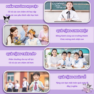 Bộ đồ dùng học tập dễ thương cho bé - Set văn phòng phẩm hoạt hình, Hộp quà sinh nhật đáng yêu cho bé trai/ gái