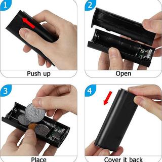 GOAY Tiền An Toàn Hộp Chìa Khóa Tiền Mặt Lưu Trữ Ẩn Sáng Tạo Hộp Đựng Thuốc Giả Hộp Đựng Ẩn Điểm Ngăn Ngừa Cướp VN