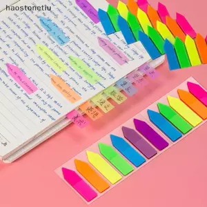 NS 100 Tờ Hình Mũi Tên Giấy Huỳnh Quang Tự Dính Miếng Lót Stiy Notes NS