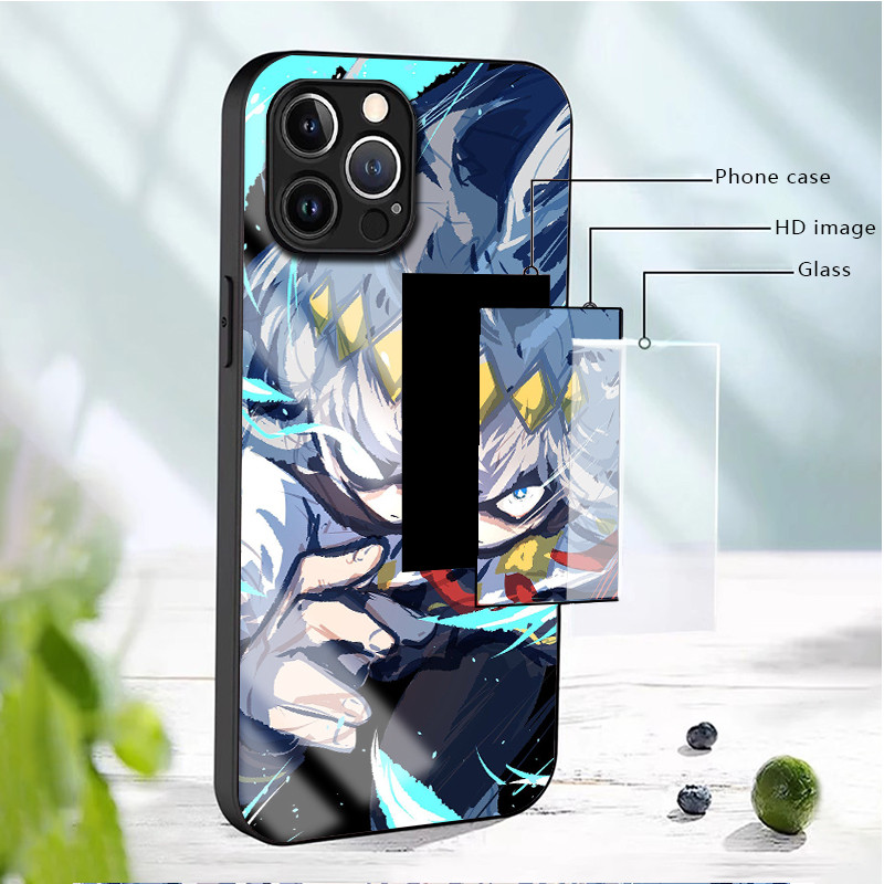 Ốp Điện Thoại Kính Uma Musume 04 Cho IPhone 16 15 14 13 12 11 Pro XR XS Max Plus Mini X XR 8 7 6s SE2 / 3