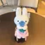 PS1 Miffy Thỏ Sang Trọng Quyến Rũ Dễ Thương Thỏ Trắng Móc Khóa Túi Mặt Dây Chuyền Quà Tặng Trang Trí SP1