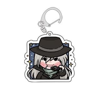 Móc khóa Mica DETECTIVE CONAN HÌNH VUÔNG CUTE in hình anime chibi Women Nữ