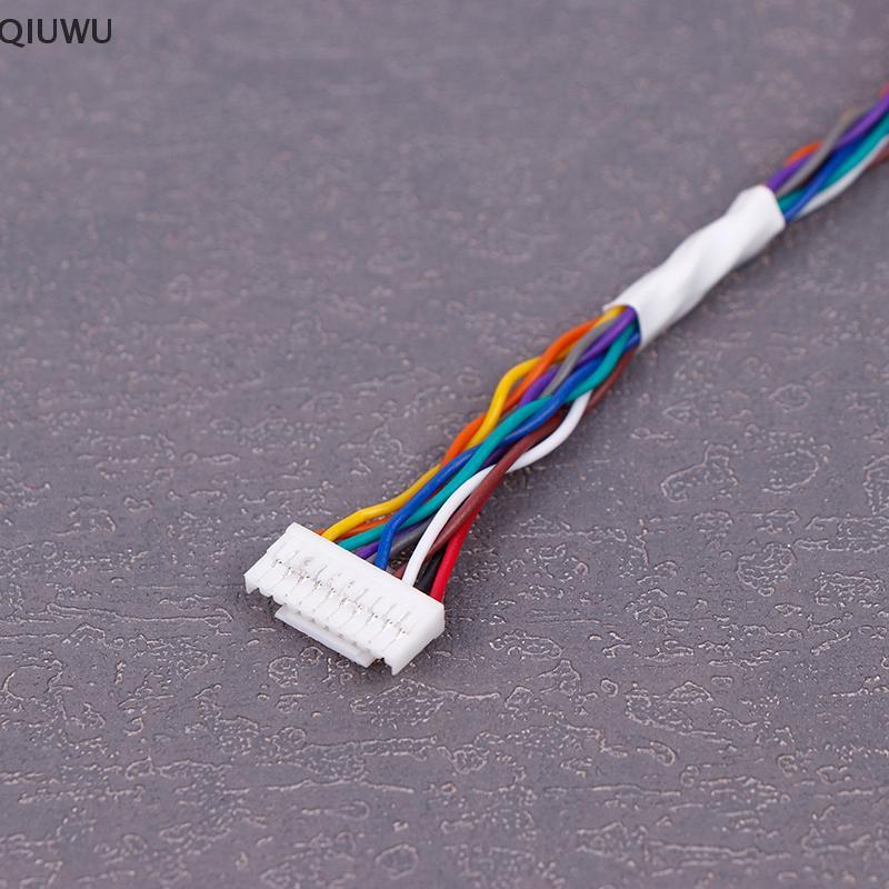 Cáp đuôi máy ảnh QIUWU Cáp Ethernet Lan Cáp mạng PoE RJ45 10 chân 10 lõi cho camera IP.