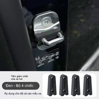 Miếng lót khóa cửa ô tô silicon chống rung giảm ồn Miếng lót / Tấm lót,Đệm giảm chấn,Giảm Chấn / Thấm Sốc, Bộ 4 Miếng