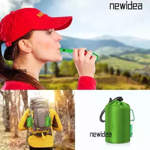 Túi ngủ rèm NEWIDEA, có túi lưu trữ Còi Chăn khẩn cấp chống nước, Chăn ngoài trời di động 6 kiểu chất lượng cao để cắm trại đi bộ đường dài