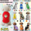 Áo vest thú cưng cỡ S-2XL, in dấu câu hỏi cho chó con, Có nhiều màu sắc và thoáng khí cho mùa hè, thích hợp cho cả sử dụng trong nhà và ngoài trời, tất cả chó và mèo nhỏ.
