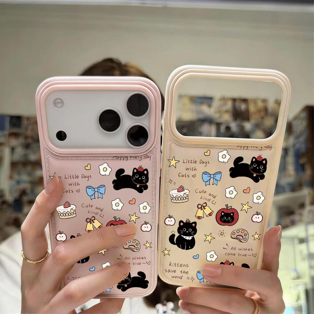 Đáng yêu hình ảnh nhỏ thích hợp cho iPhone16promax17AIR trường hợp điện thoại 15plus mềm trường hợp 13 lỗ lớn 12 nhỏ