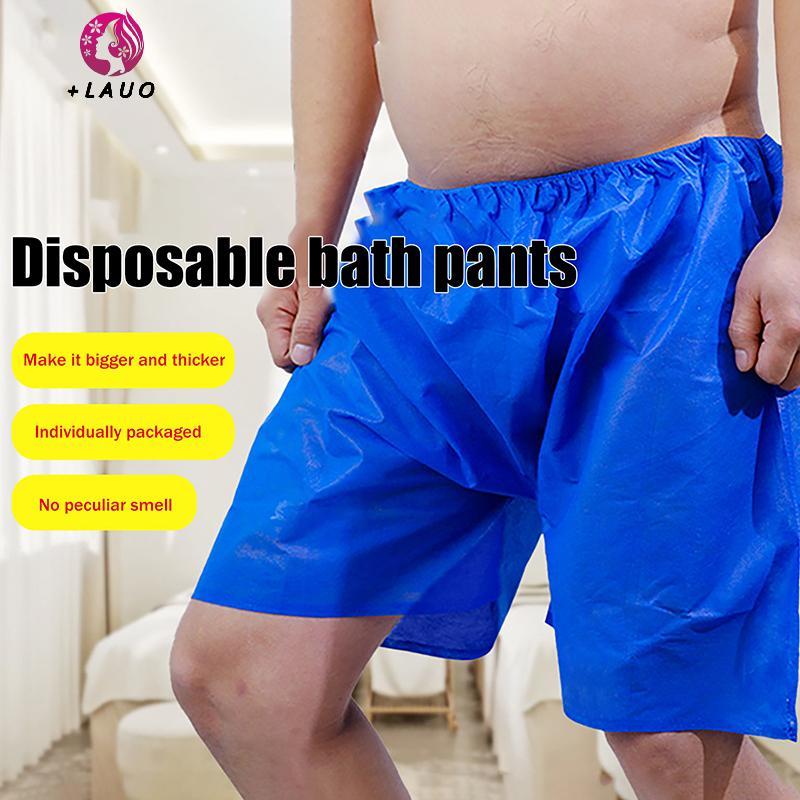 Springevenstar - Bộ 10 Quần Lót Dùng Một Lần cho Nam Giới, Phù hợp Du Lịch và Massage, Size Lớn, Thích hợp cho Salon Làm Đẹp