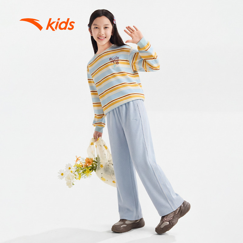 ANTA Kids Quần Dài Thời Trang Bé Gái Ống Đứng, Mềm Mịn, Thoải Mái Vận Động 3626A8731