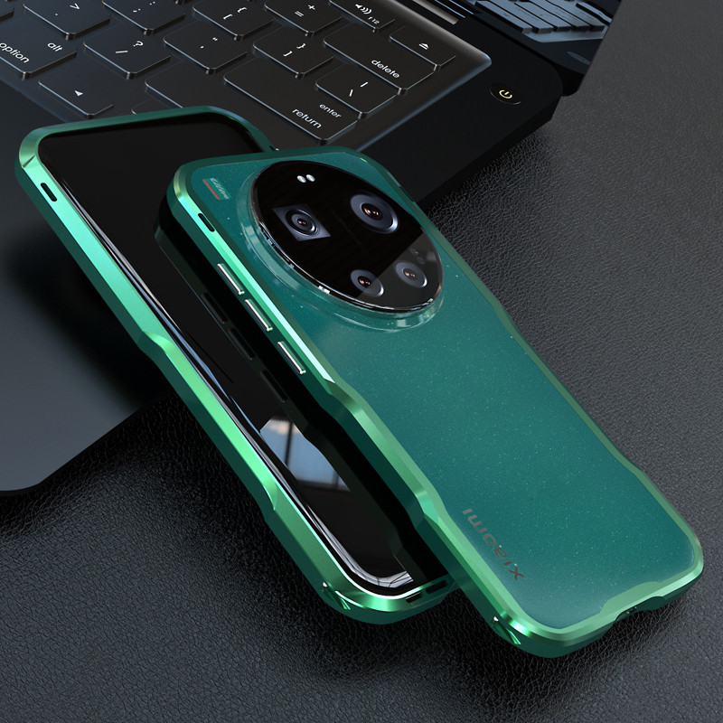 Ốp lưng cho Xiaomi 17 15 ULTRA PRO 360°Bảo vệ toàn diện Kim loại hai mặt bằng kính Snap Lock Ốp lưng