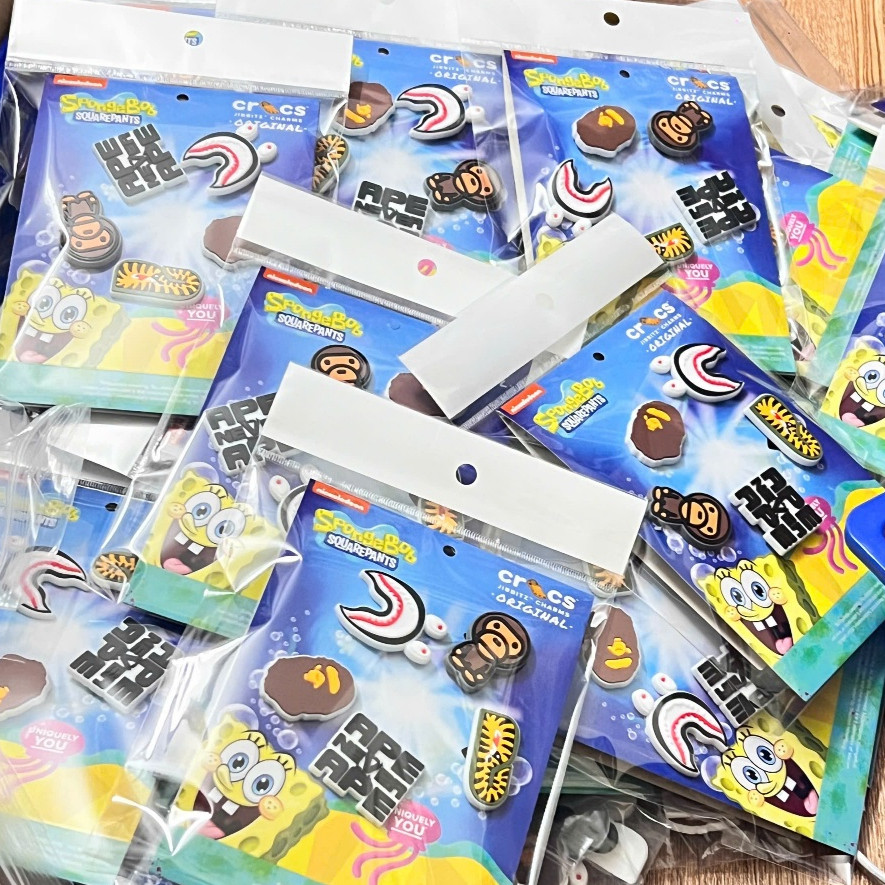 CHARM BAPE FULL SET-FULL TÚI BÌA- HÀNG TRENDING 2026