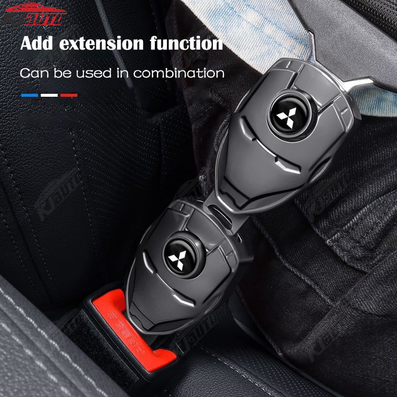 Mitsubishi Ralliart Iron Man Dây An Toàn Mở Rộng Hợp Kim Dây An Toàn Khóa Đặc Biệt Loại Bỏ Báo Động Cho Ralliart Xforce Mirage G4 Triton L200 Xpander Lancer ASX Outlander Attrage