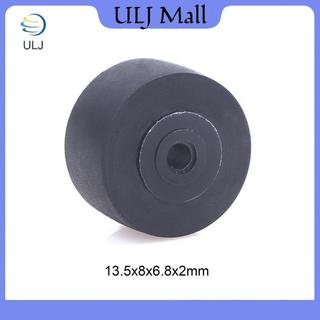 ULJ 1Pc 13.5x8x6.8x2mm Cao Su Pinch Con Lăn Đai Bánh Xe Cho Máy Ghi Băng De Cassette Phong Trào Đài Phát Thanh Ổ Đĩa Âm Thanh Phụ Kiện Máy Nghe Nhạc.