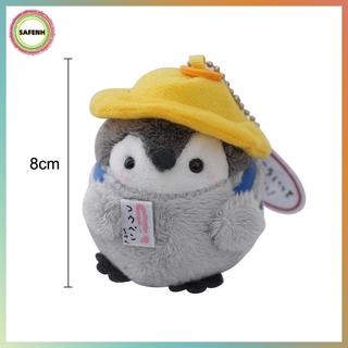 SAFENH Hoạt Hình Chim Cánh Cụt Móc Khóa Dễ Thương Sáng Tạo Động Vật Chim Cánh Cụt Đồ Chơi Nhồi Bông Mặt Dây Chuyền Móc Khóa Ba Lô Trang Trí Phụ Kiện Quà Tặng VN