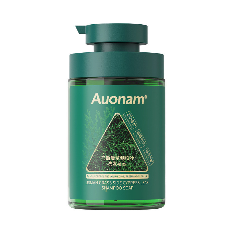 Auonam Auonam Cypress Lá Dầu Gội Xà Phòng Thảo Dược Thực Vật Chiết Xuất Tinh Chất Tự Nhiên Dầu Gội Xà Phòng Giảm Ngứa Lông Tơ 3.20