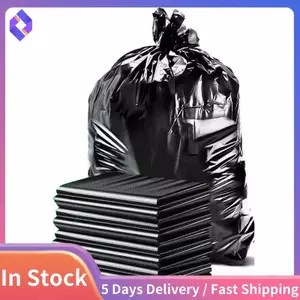 Túi đựng rác nhựa dày 100 chiếc vệ sinh lớn Flat-Top quá khổ để quản lý tài sản