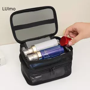 LUImo Dung Tích Lớn Túi Đựng Mỹ Phẩm Du Lịch Tiện Lợi Túi Vệ Sinh Du Lịch Ngoài Trời Túi Bảo Quản Chống Thấm Nước Nữ Trang Điểm Mới SBS